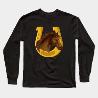 Golden stallion Long Sleeve T-Shirt